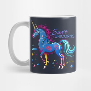 Save the unicorns Mug